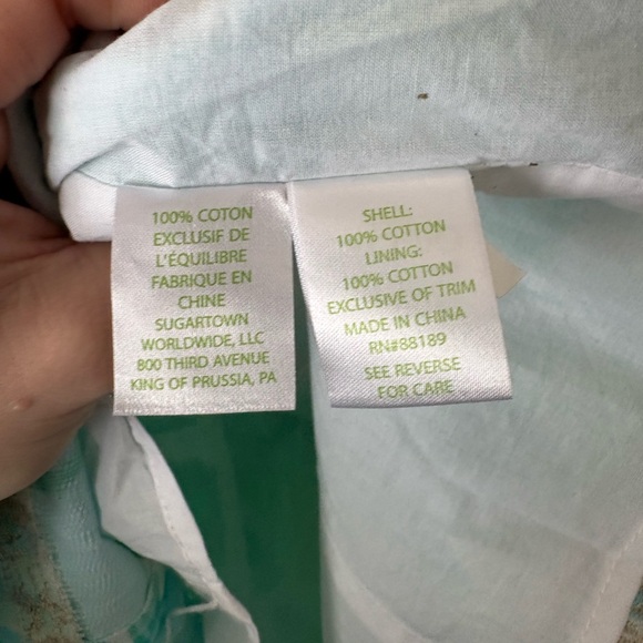 Size 2 Lilly Pulitzer First Impression Pearl Shift Dress Poolside Blue - Picture 3 of 5